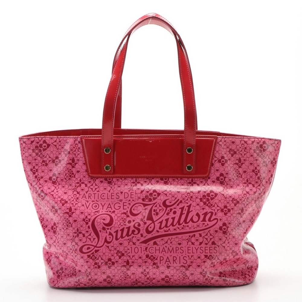Louis Vuitton x Takashi Murakami Coated Fabric Cosmic Blossom Tote